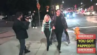 Skyler Shaye leaves Nice Guy Nightclub in Hollywood