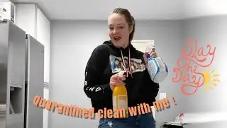 CLEAN THE WHOLE HOUSE WITH ME | Self Isolation Edition