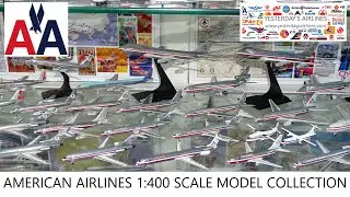 American Airlines 1:400 Scale Model Airliner Collection