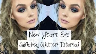 New Years Eve Black Smokey Glitter Tutorial