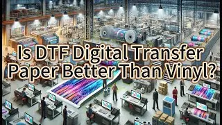 Is DTF Digital Transfer Paper Better Than Vinyl? DTF Film Double-Sided Manufacturer, DTF Film A2
