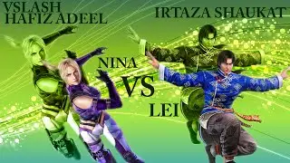 Tekken Vslash Hafiz Adeel (nina) p1 Vs Irtaza Shokat (Lei) P2  FT-7
