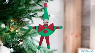 Tutorial: crea il tuo folletto di Natale con Fabriano CartaCrea ElleErre.