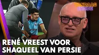 René van der Gijp somber gestemd over blessure Shaqueel van Persie | VANDAAG INSIDE