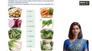 Gk 1 chapter 1 Green Vegetables | learning kids video | Future Star