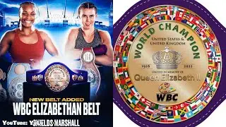 Claressa Shields VS Savannah Marshall WINNER WILL WIN THE WBC ELIZABETHAN BELT #ShieldsMarshall