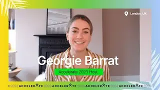 Meet Our Accelerate 2023 Host, Georgie Barrat!