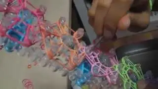 [레인보우룸] 고무줄 공예 예쁜 꽃 팔지 만들기