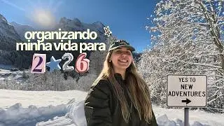 🇨🇭 vida na su&iacute;&ccedil;a: como vou organizar minha vida em 2026 | bullet journal ✨