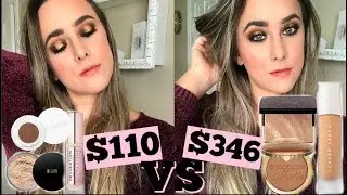FULL FACE OF DUPES 2019 Drugstore Vs. High End Makeup 🧐💵