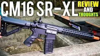 G&G COMBAT MACHINE CM16 SR-XL Unboxing & Review