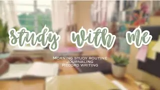 20 Minutes Study With Me | Background Music | Study With Asga