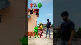 Mixed colour alien, green colour jocker & beautiful girl body & head matching funny vfx puzzle game