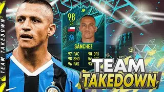 BRUTAL 98 Moments Alexis Sanchez Team Takedown!!!
