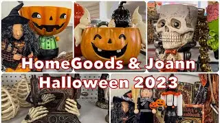 HomeGoods & Joann Halloween 2023 Decor Finds || July Code Orange