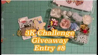 3k Challenge Giveaway Entry #8 form Evelyn Creativa