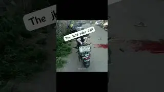 the jk06 rider accident 😥 in jammu @TheJK06Rider@Motovloggerjannustunts #trending
