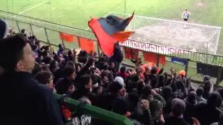 Tifo arancione [U.S. Pistoiese - Montemurlo]