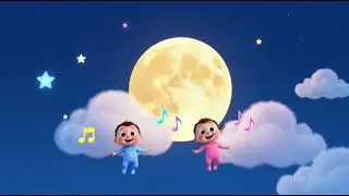 The Sleepy Moon | Kids Nursery Rhymes | Lullaby Song for Babies | Calm Bedtime Song for Toddlers
