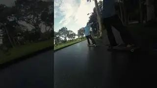 Wet sesh ! #longboard #skate #freeride #downhill #longboarding #slide  #singapore #subscribe