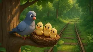 How will the Pigeon save the forest?|Emotional story|Animation|Forest stories