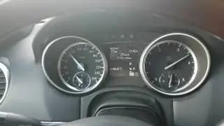 Mercedes-Benz GL450 CDI 306 HP acceleration 0-150 km/h