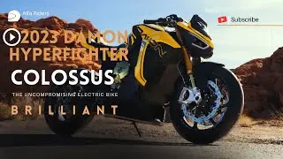 2023 Damon Hyperfighter Colossus/THE UNCOMPROMISING ELECTRIC BIKE/ the Brilliant naked sport bike