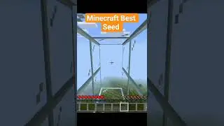 Minecraft best seed for hardcore 🌍 #minecraft