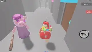 Playing Piggy NEW Winter Holiday map and Infected Jail Build mode map 2020