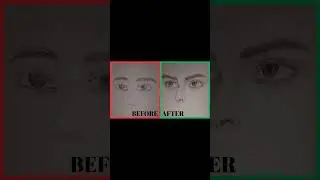 How to draw EYES & NOSE | Step by Step 