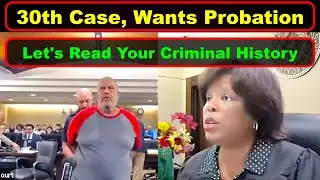Judge Reads Entire Criminal History  -Judge Boyd  Vikky's Court Clips