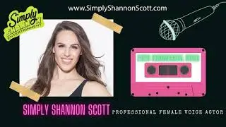Shannon Scott's Original Commercial Demo Reel | Versatile Acting & Voiceover Talent