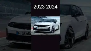 Opel Astra Evolution 2024 Model[1991-2024] #opel #astra #supermini #car # hatchback #2024