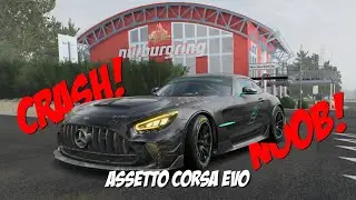 Crash at the Nordschleife! Assetto Corsa Evo 0.4