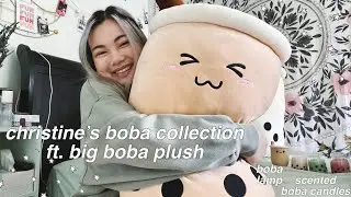 BOBA COLLECTION TOUR ft. big boba plushie !!! | Christine N