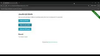 Automating JavaScript Alerts & Pop-ups with Selenium | Handle Alerts Like a Pro!