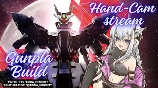 🤖Fly me to the Moon! HG Moon Gundam [Gunpla Hand-Cam Stream]