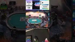 won 2 pot back to back POKER #poker #shorts