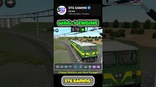WAG-9 ENGINE 🥰 | Indian Loco Train Simulator | Indian Train Simulator | Railway Simulator India