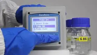 How to set the calibration value via the pH/ORP transmitter？