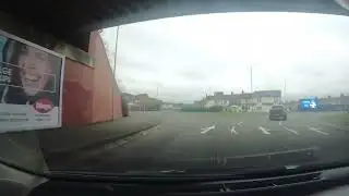 Swindon major roundabouts Bruce street bridge  going 2nd exit all the sides