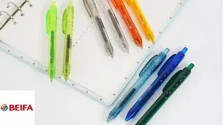 Gel Ink Pen|Stationery|Rollerball|Review|Unboxing|DIY|Beifa