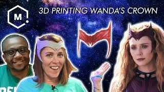 Resin 3D Printing Wanda's Crown with The Broken Nerd & Matterhackers // Maker Science Episode 1