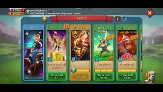 Lord&rsquo;s Mobile- kingdom Paragon and D2 snowfall expedition progress as F2p! #lordsmobile 