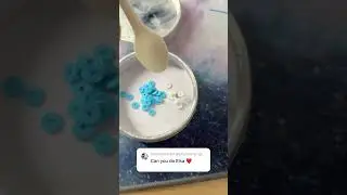 Elsa bracelet! #frozen #smallbusiness #braceletmaking #claybeadbracelets #bracelet