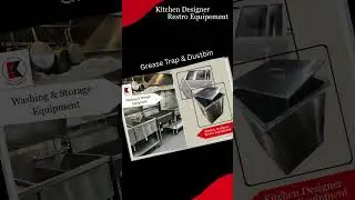 Washing & Storage equipment video #commercialkitchenequipment #cafeteria@PizzaGalleriaBaghpat