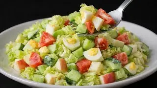 A 5-minute SALAD 🥦 that burns belly fat; I lost 25 KILOGRAMS in one month.
