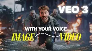 How To Use Your Voice In Google VEO 3: IMAGE to VIDEO (FAST)