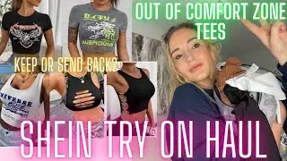 SHEIN try on HAUL 💘 2023 JAN, Baddie CROP tops 😍 Keep or send back? Out of comfort zone!😍❤️&zwj;🔥