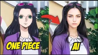 IF ONE PIECE FEMALE CHARACTER IN REAL LIFE GENERATED USING AI